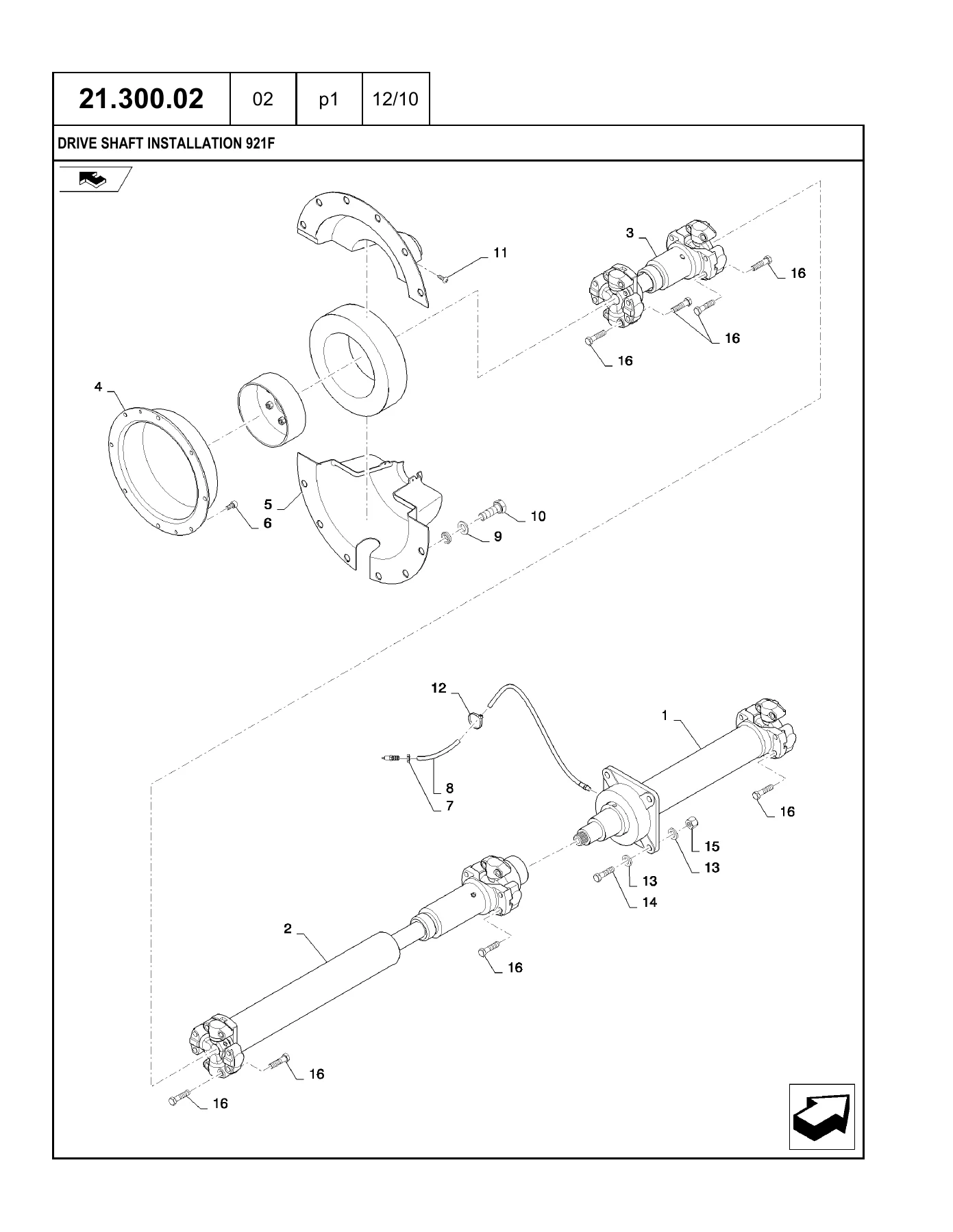 Case 821F 921F Tier IV Wheel Loaders Parts Catalog 84368828 2011 PDF - Image 2