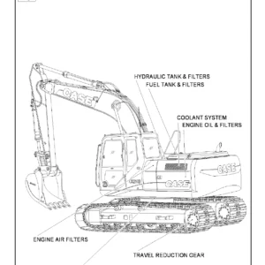 Case CX210B Crawler Excavator Parts Catalog - Tier 3 (NA) PDF Download