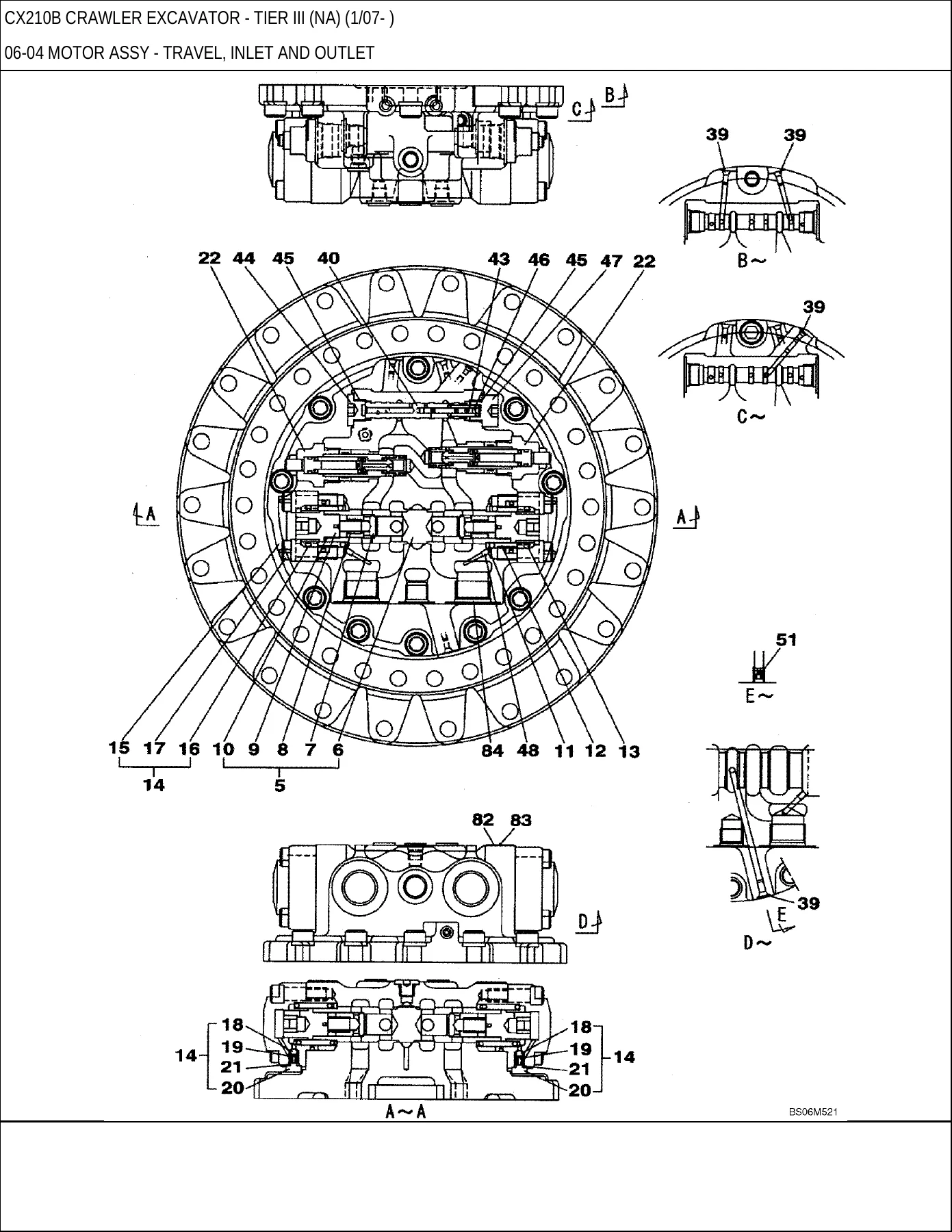 Case CX210B Tier III Crawler Excavator Illustrated Parts Catalog PDF - Image 3