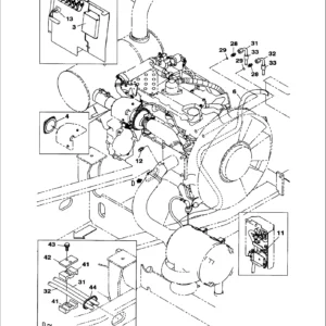 Case CX210B Tier III Crawler Excavator Illustrated Parts Catalog PDF