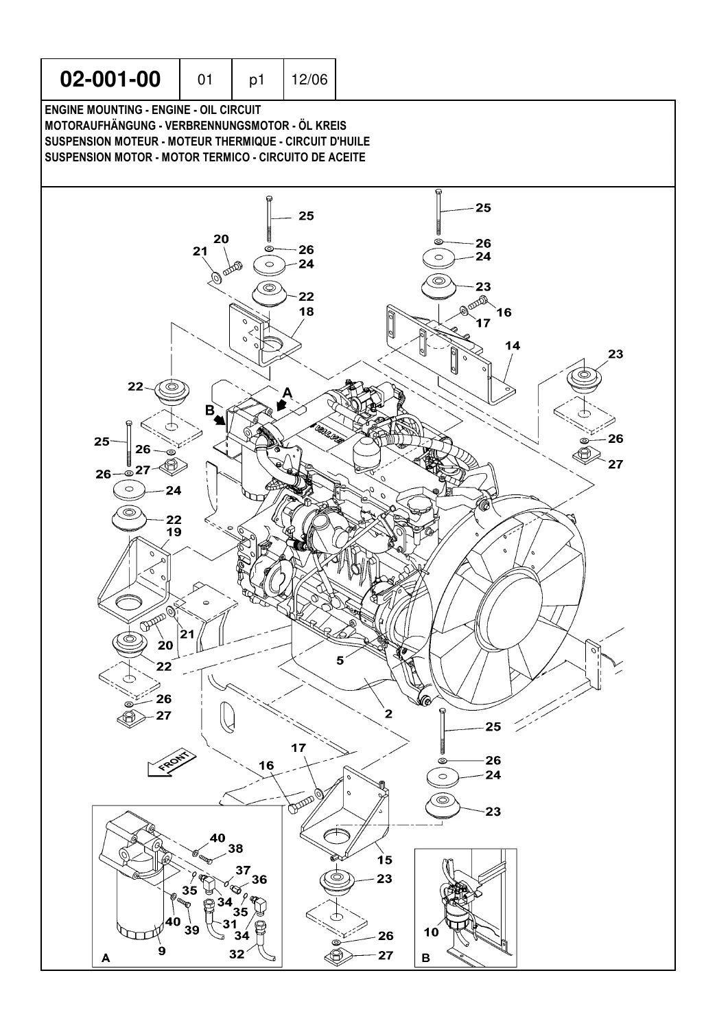 Case CX290B Crawler Excavator Parts Catalogue 87604953 - 2007 PDF - Image 3