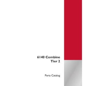 Case IH 6140 Tier 2 Combine Parts Catalog 47880300 - May 2015 PDF