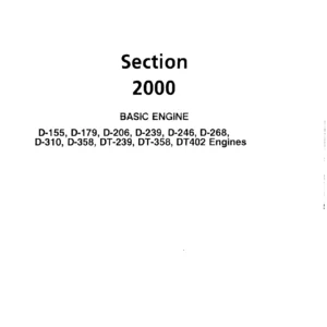 Case IH 743 745 844 856 955 1055 1056 Tractor Series Service Repair Manual