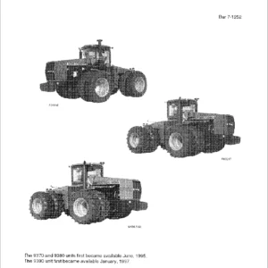 Case IH 9370 9380 9390 Tractor Parts Catalog PDF (1995-2000)