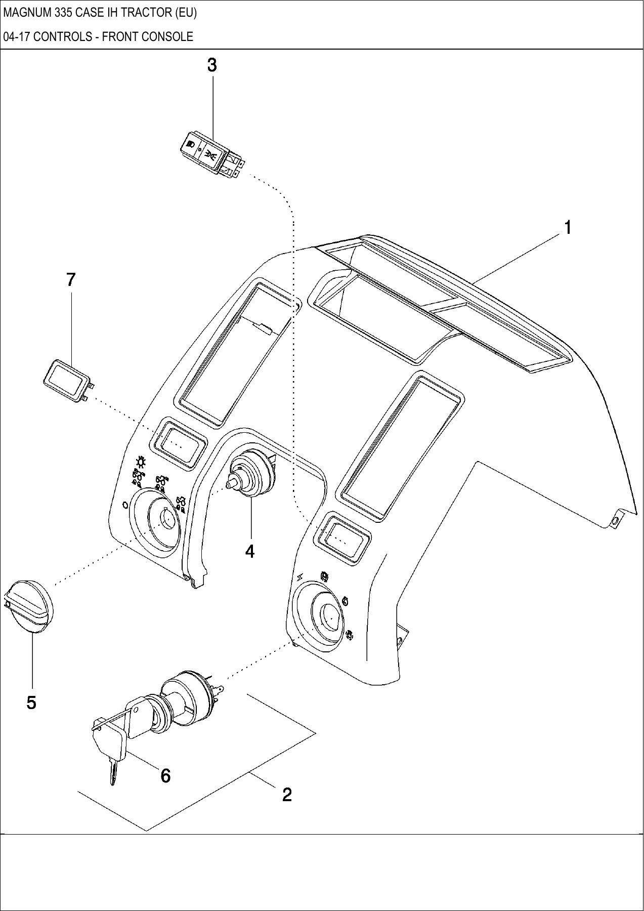 Case IH Magnum 335 EU Parts Catalog PDF - Magnum 225 250 280 310 335 Tractor Parts Manual - Image 2