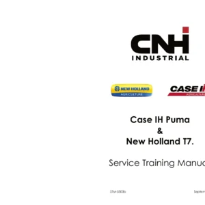 Case IH Puma & New Holland T7 Tier 4 Final Service Training Manual STM-5303b