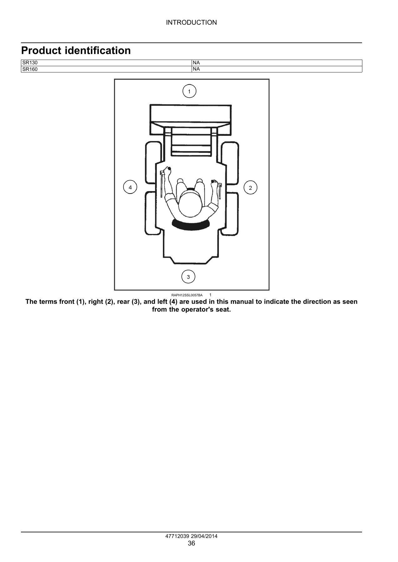 Case SR130 SR160 Tier 4B Alpha Series Skid Steer Loader Service Manual - Image 3