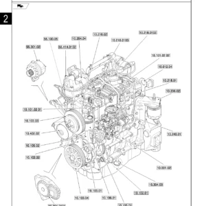 Case SR200 Skid Steer Loader Parts Catalog - Illustrated Parts Manual PDF