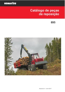 Catálogo de Peças Komatsu 895 Forwarder 2017 em Português - PDF