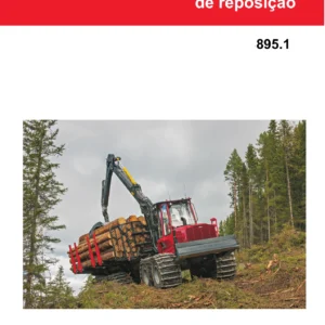 Catálogo de Peças Komatsu 895 Forwarder 895.1 S/N 8950011010- 2017