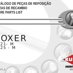 Catálogo de Peças de Reposição Kuhn Boxer 2021-M e 2025-M - Pulverizador Autopropelido - PDF