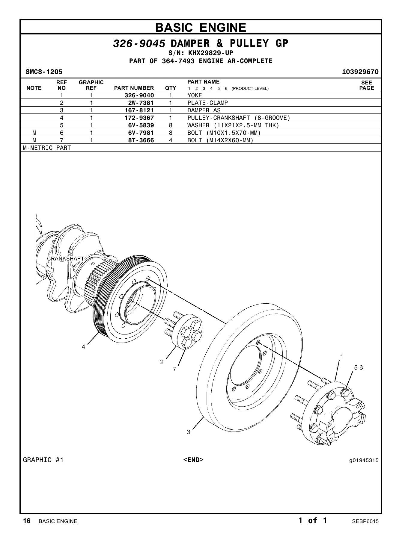 Caterpillar 120K Series 2 Motor Grader Parts Manual SEBP6015 - PDF Download - Image 3