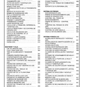 Caterpillar 12H Motor Grader Parts Manual - Illustrated Parts Catalog PDF Download