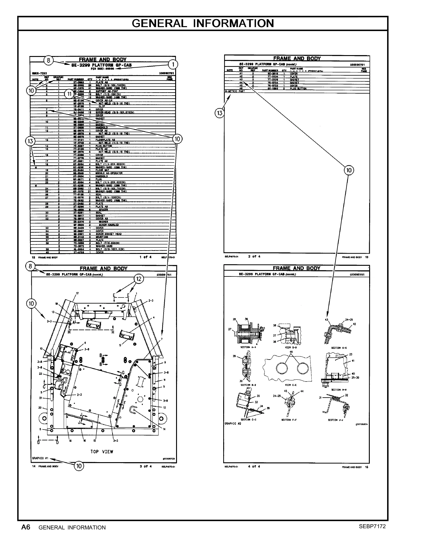 Caterpillar 226B3 Skid Steer Loader Parts Manual - SEBP7172 PDF Download - Image 2