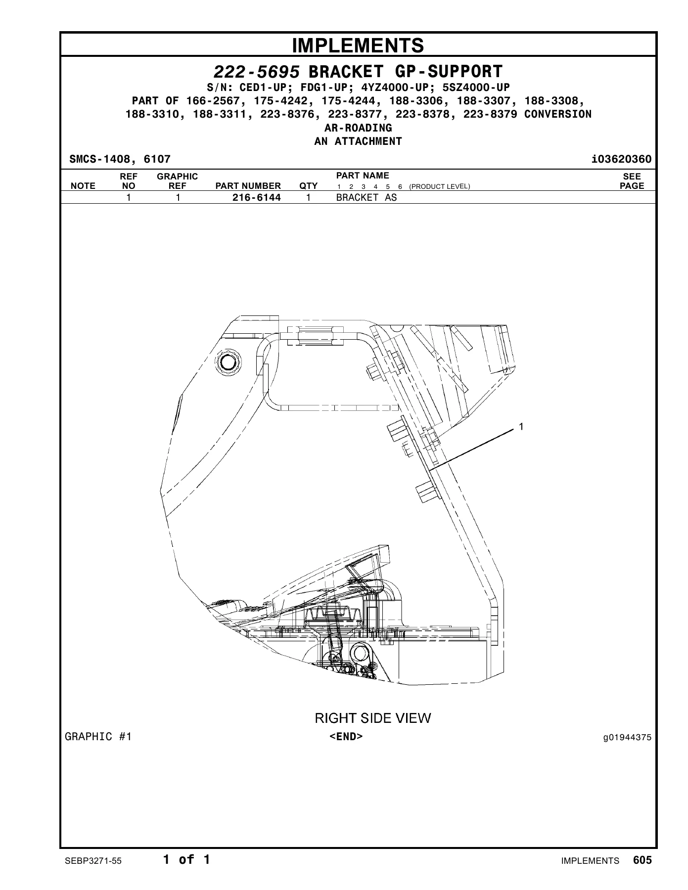 Caterpillar 236 246 252 262 Skid Steer Loader Parts Manual Volume II SEBP3271-55 - Image 3