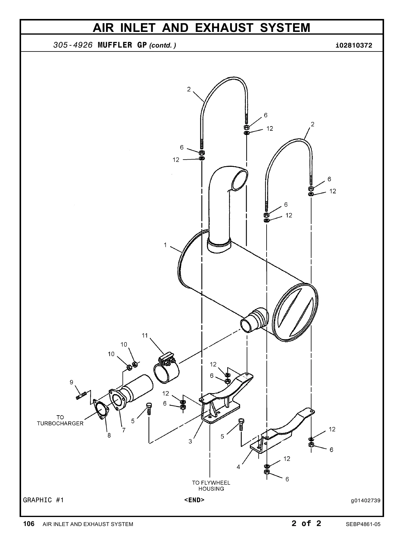 Caterpillar 315D L Excavator Parts Manual Volume I - SEBP4861-05 PDF Download - Image 3