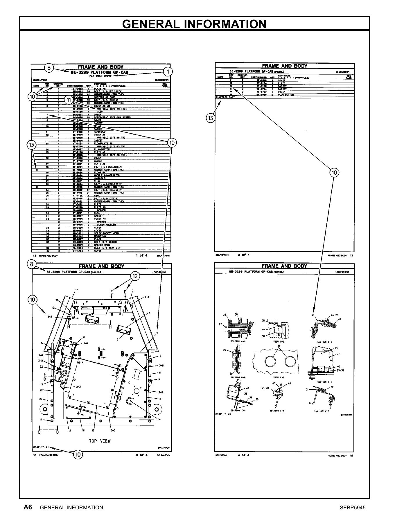 Caterpillar 420F Backhoe Loader Parts Manual SEBP5945 - PDF Download - Image 2