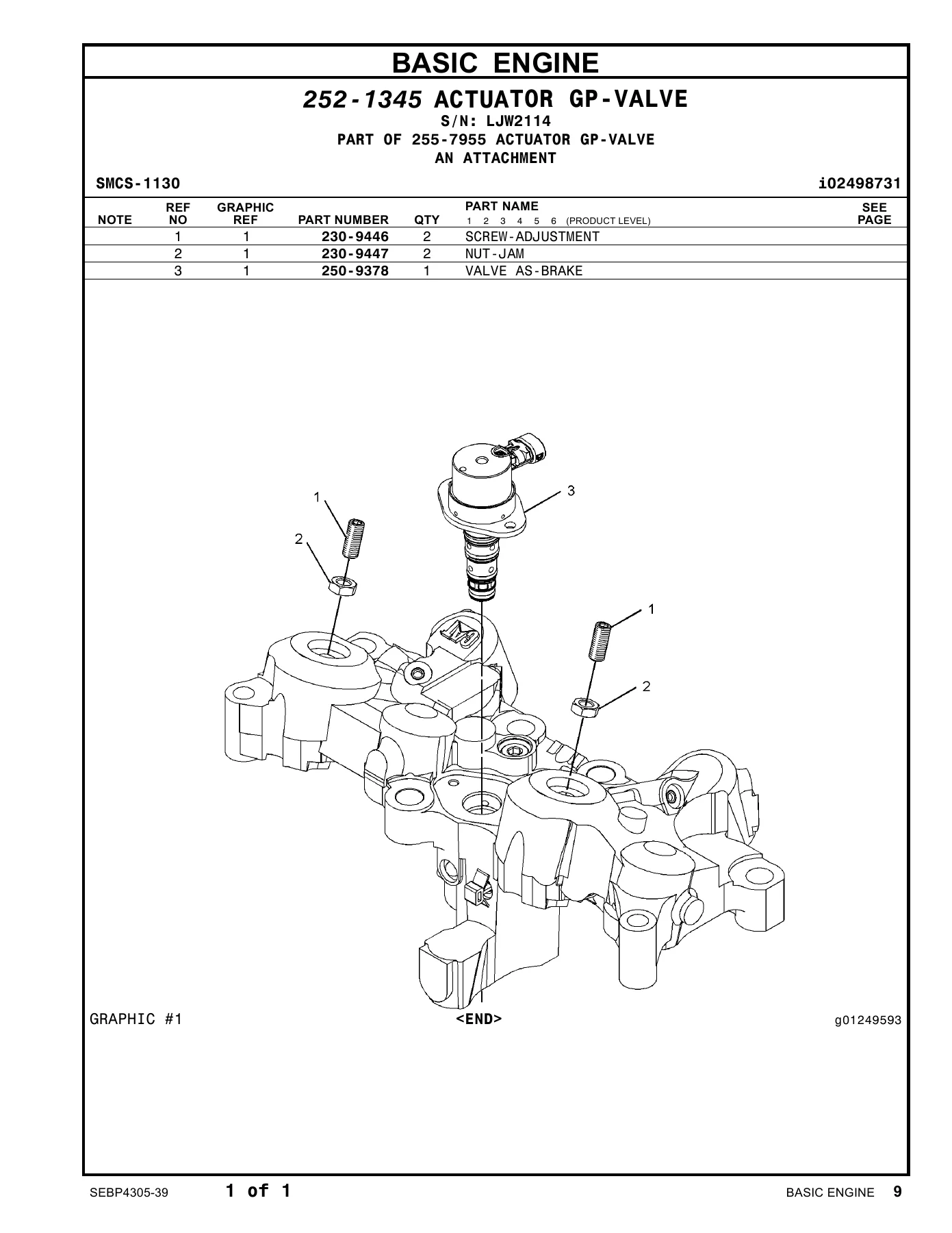Caterpillar 777F Off-Highway Truck Parts Manual - SEBP4305-39 (December 2008) - Image 2