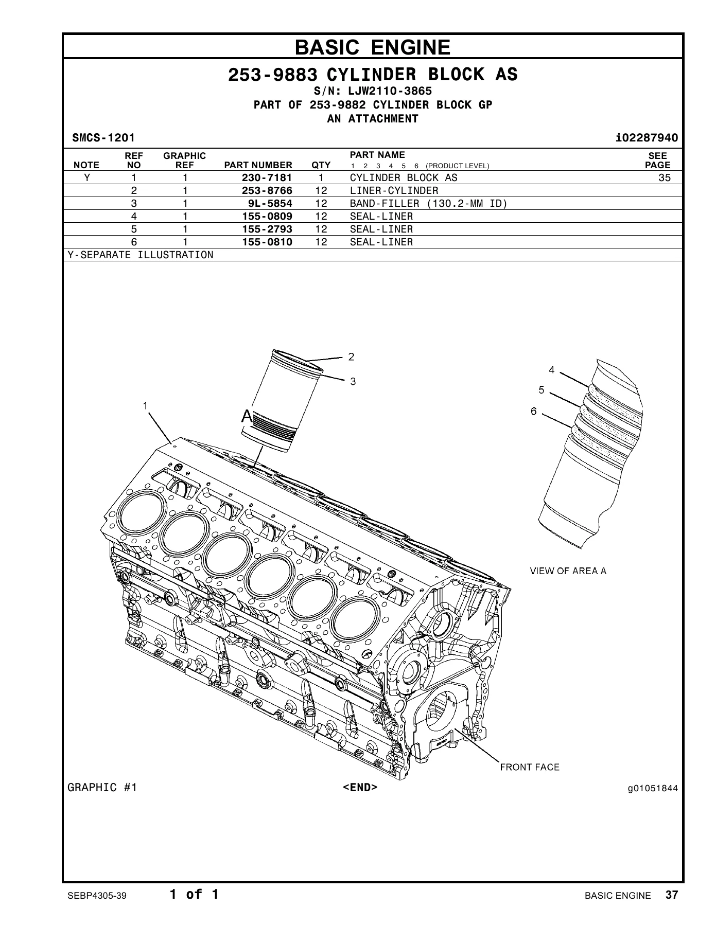 Caterpillar 777F Off-Highway Truck Parts Manual - SEBP4305-39 (December 2008) - Image 3