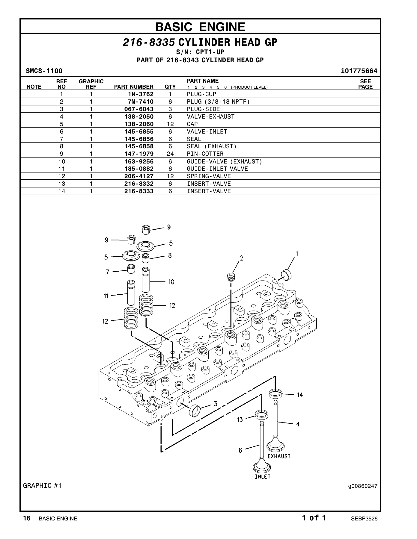 Caterpillar 924G 924Gz Wheel Loader Parts Manual SEBP3526 - PDF Download - Image 3