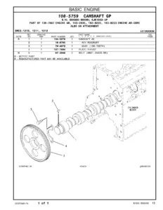 Caterpillar 938G Wheel Loader Parts Manual - SEBP2681-74 PDF Download