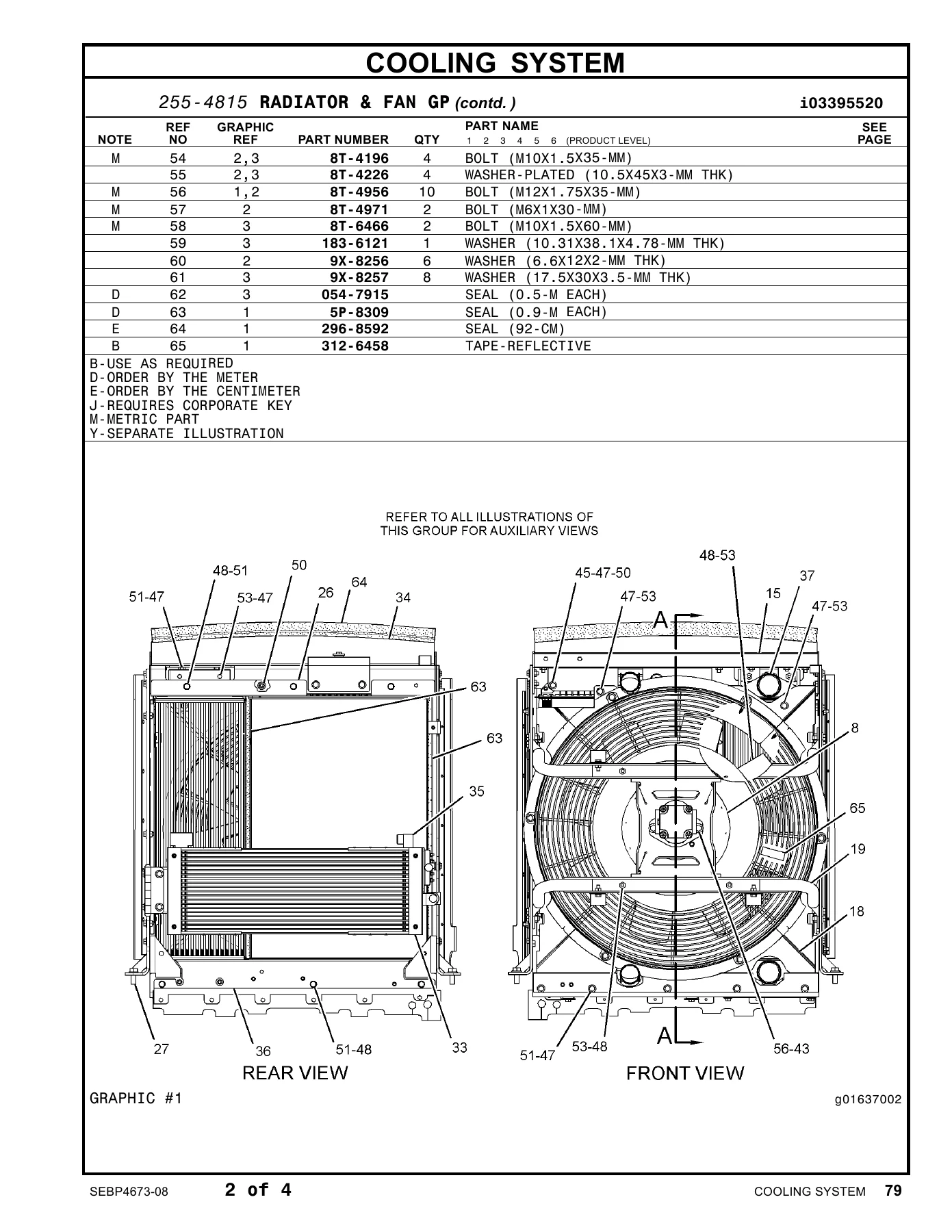 Caterpillar 938H Wheel Loader Parts Manual SEBP4673-08 - June 2010 PDF Download - Image 3
