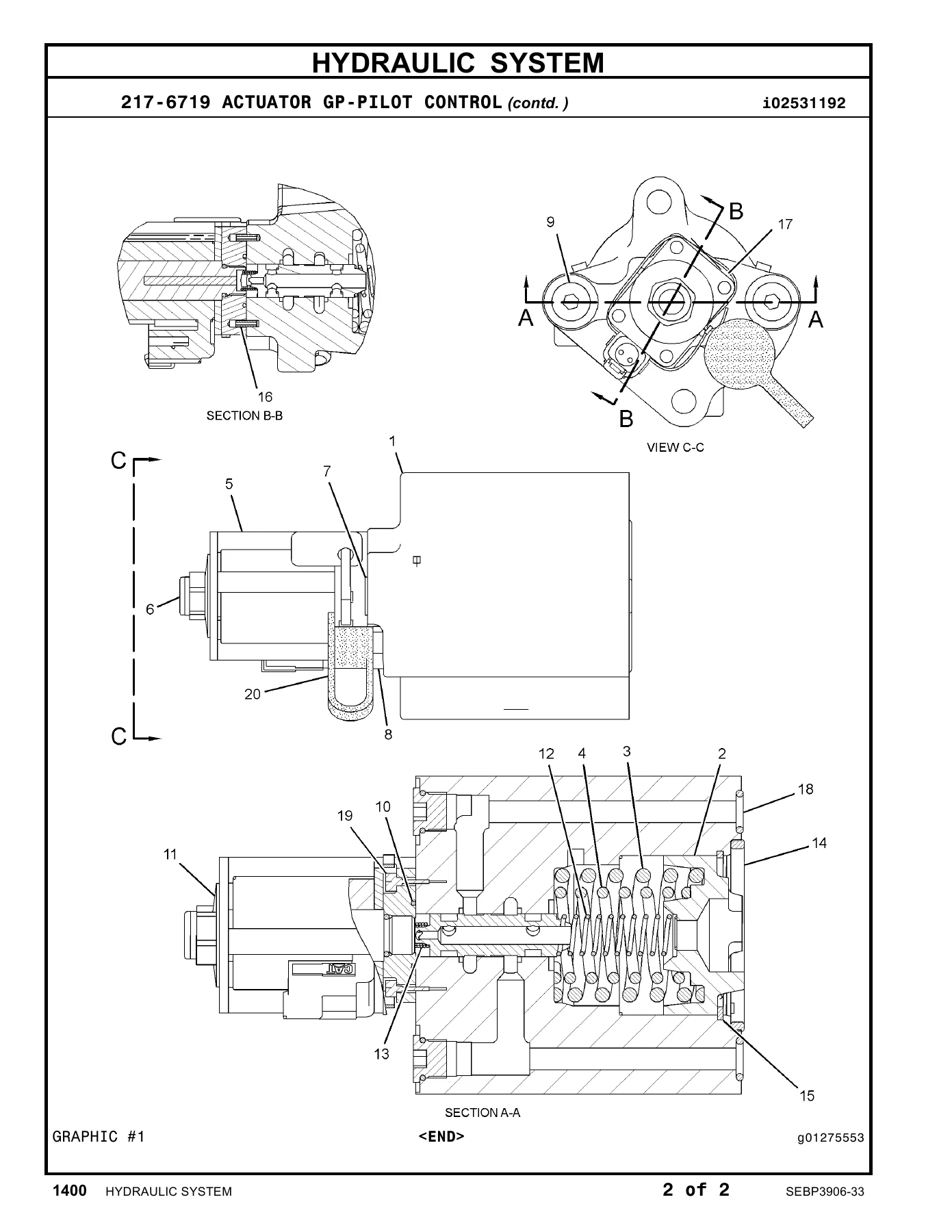 Caterpillar 988H Wheel Loader Parts Manual Volume III SEBP3906-33 PDF Download - Image 2