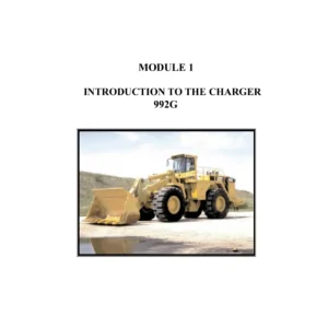 Caterpillar 992G Wheel Loader Ferreyros Technical Training Student Manual (DMSE0006)