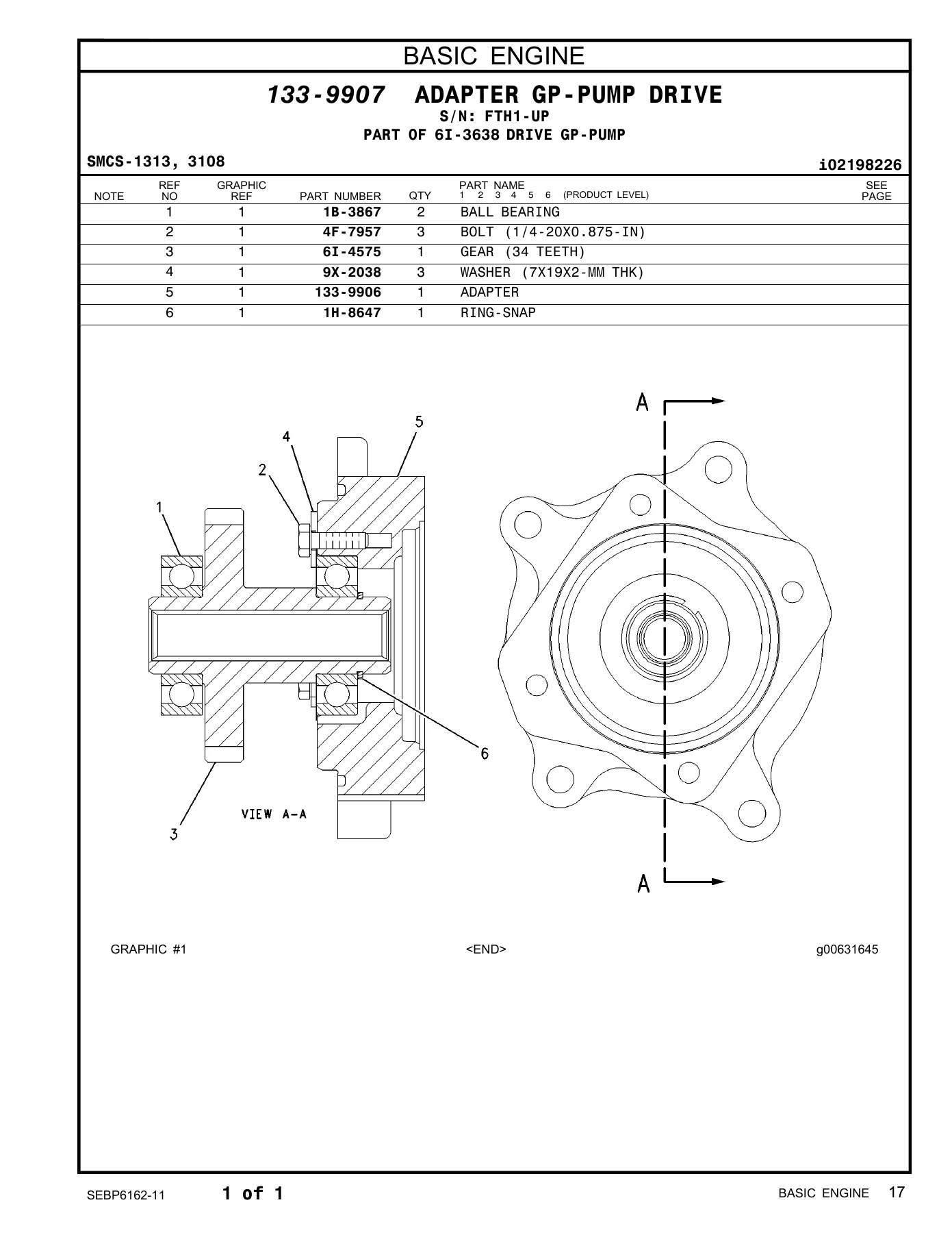Caterpillar C15 Generator Set Parts Manual SEBP6162-11 2018 PDF Download - Image 2