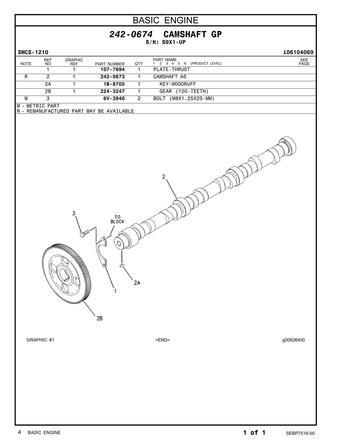 Caterpillar C9 Generator Set Parts Manual SEBP7516-00 - Cat C9 Engine Parts Catalog PDF Download - Image 2