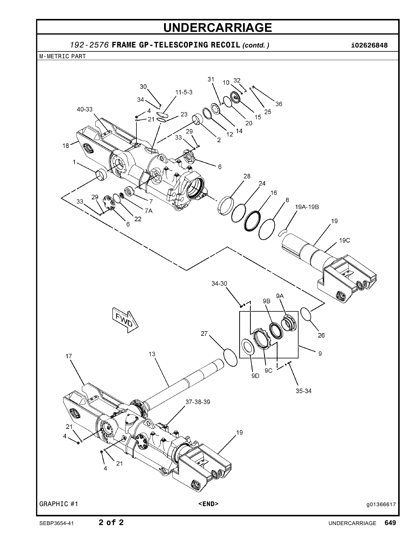 Caterpillar D8T Track-Type Tractor Parts Manual Volume II SEBP3654-41 - PDF Download - Image 2