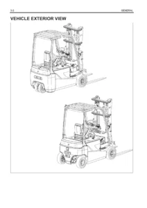Cesab B300 B400 Series II Forklift Repair Manual 036-0447-00
