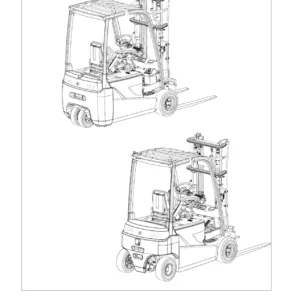 Cesab B300 B400 Series II Forklift Repair Manual 036-0447-00