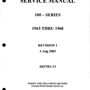 Cessna 100-Series 1963-1968 Service Repair Manual – PDF Download
