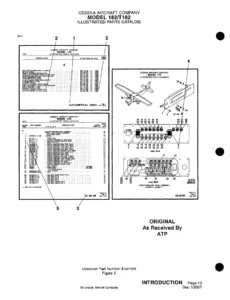 Cessna 182S 182T T182T Illustrated Parts Catalog - 2008 ATP Edition PDF