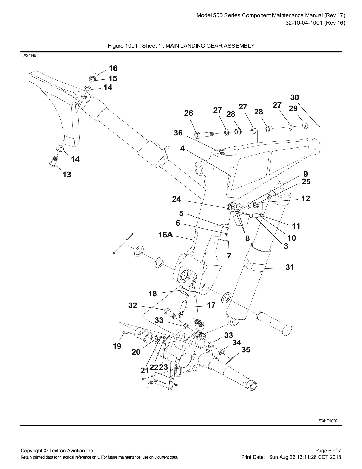 Cessna Model 500 Series Component Maintenance Manual - Thrust Reverser, Landing Gear & Actuator Repair PDF - Image 3