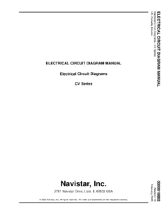 Chevrolet CV Series Electrical Circuit Diagram Manual - Complete Wiring Schematics PDF