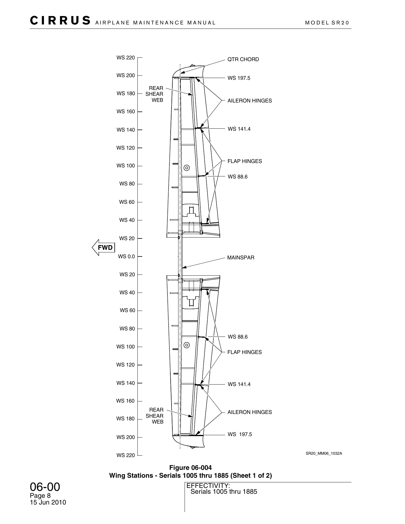 Cirrus Design SR20 Airplane Maintenance Manual - Serials 20-1005 thru 20-2338 - Image 2