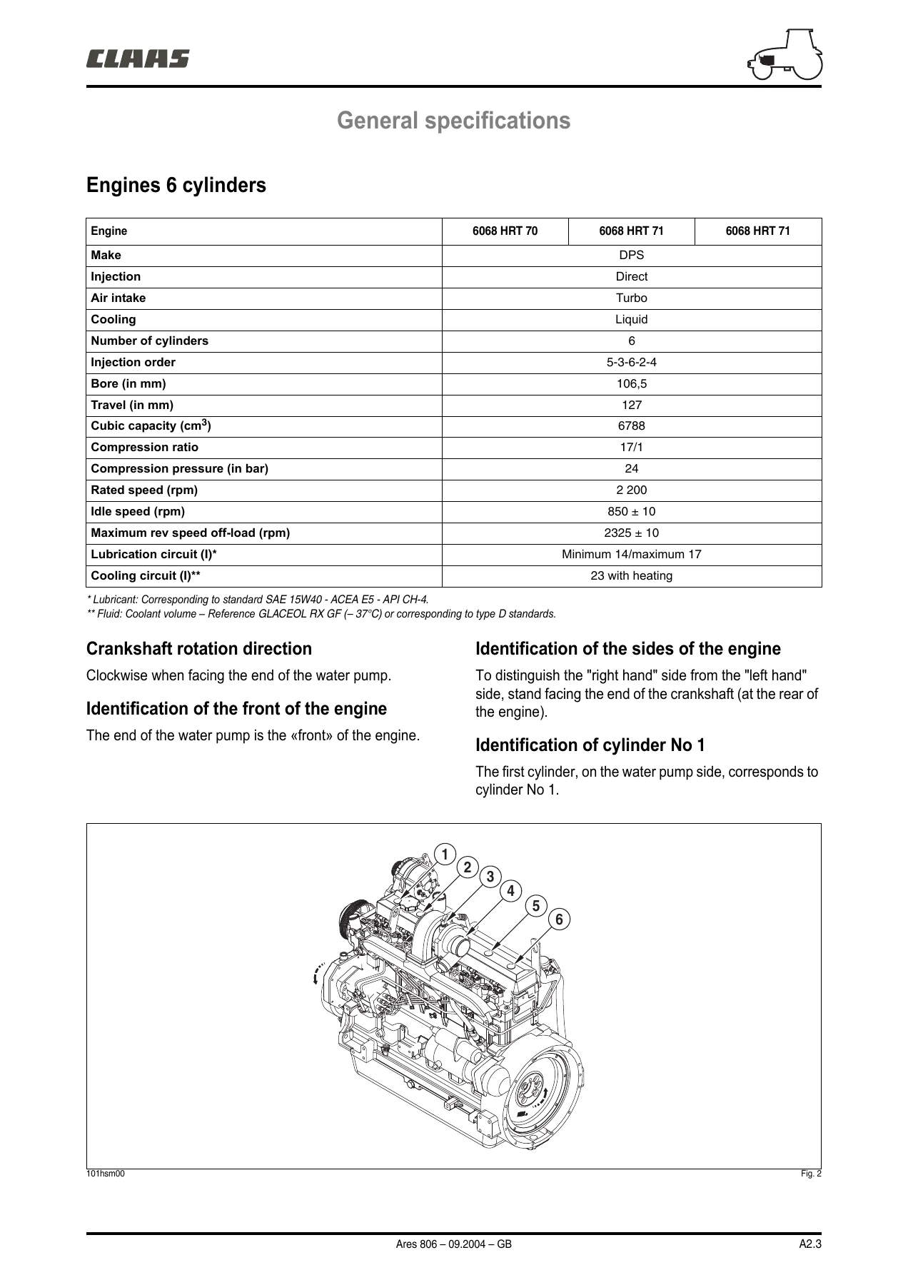 Claas Ares 806 Technical Support Manual - Complete Tractor Workshop Repair Guide - Image 3