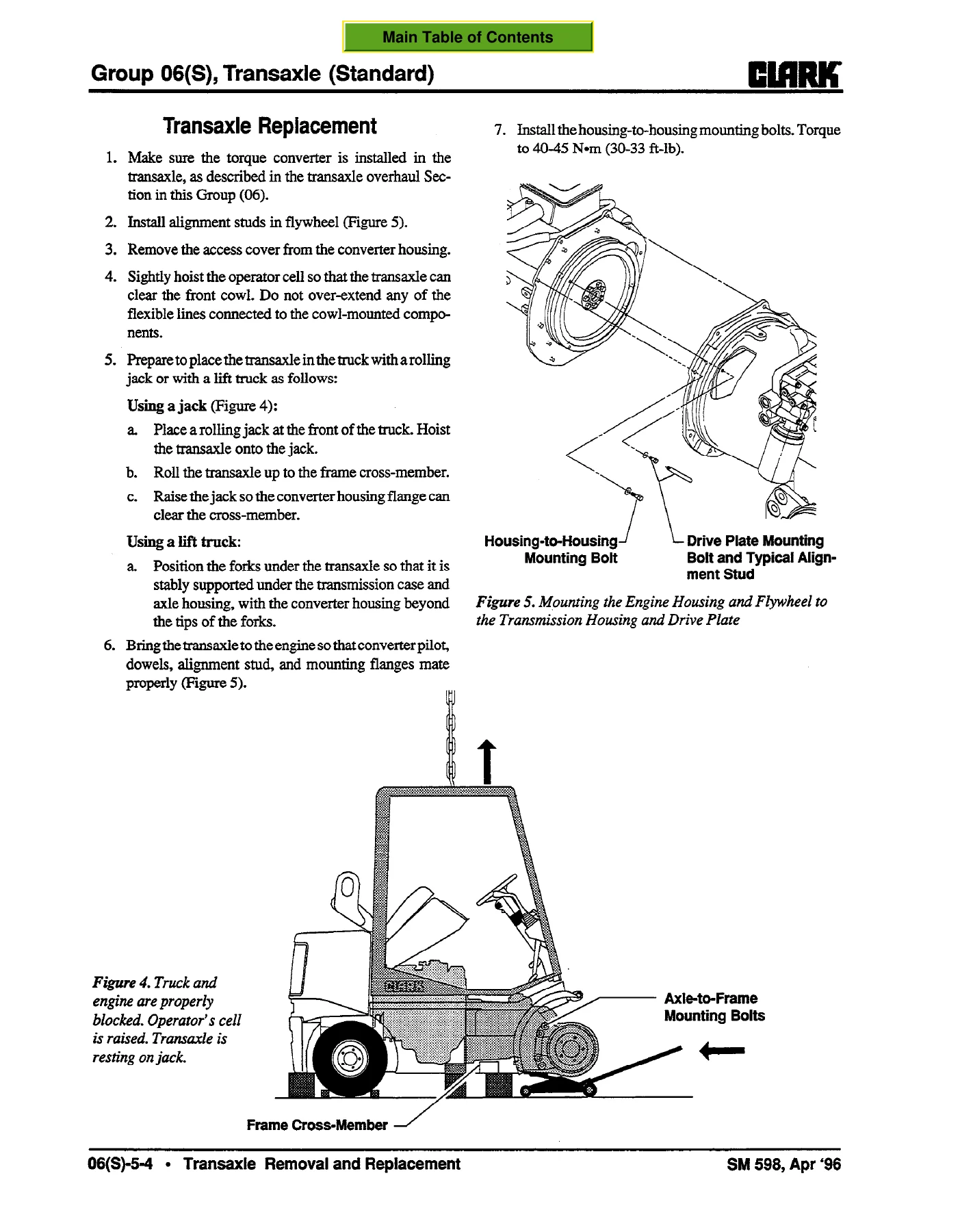 Clark CGC CGP CDP 20-30 Forklift Shop Manual - Service, Repair & Specifications PDF - Image 2