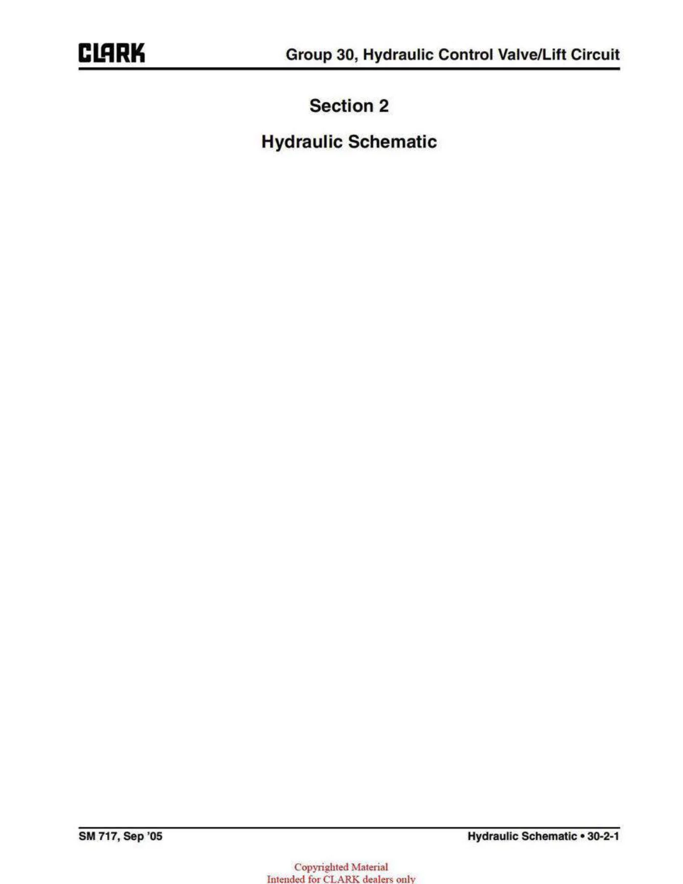 Clark ECX20-32 EPX20-32 Electric Forklift Service Manual - SM-717 2011 - Image 3