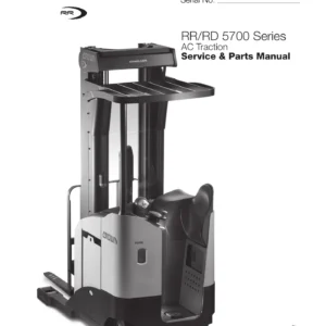 Crown RR/RD 5700 Series AC Traction Service & Parts Manual - PDF Download