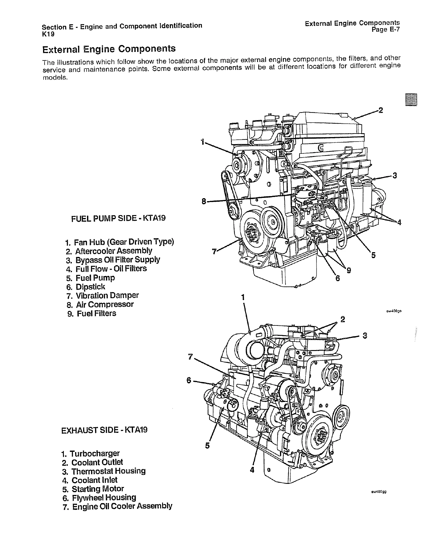 Cummins KT19 KTA19 KTTA19 Engine Operation & Maintenance Manual 1994 - PDF Download - Image 2