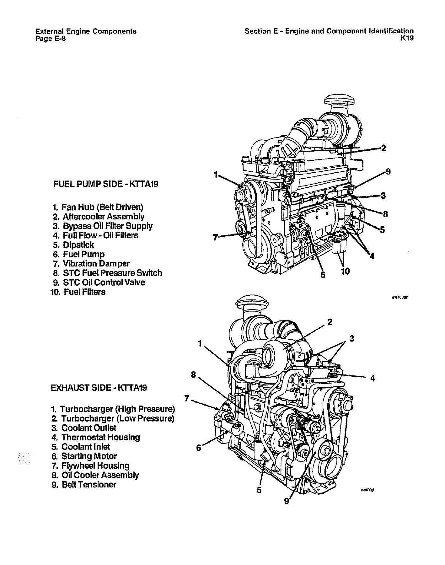 Cummins KT19 KTA19 KTTA19 Engine Operation & Maintenance Manual 1994 - PDF Download - Image 3
