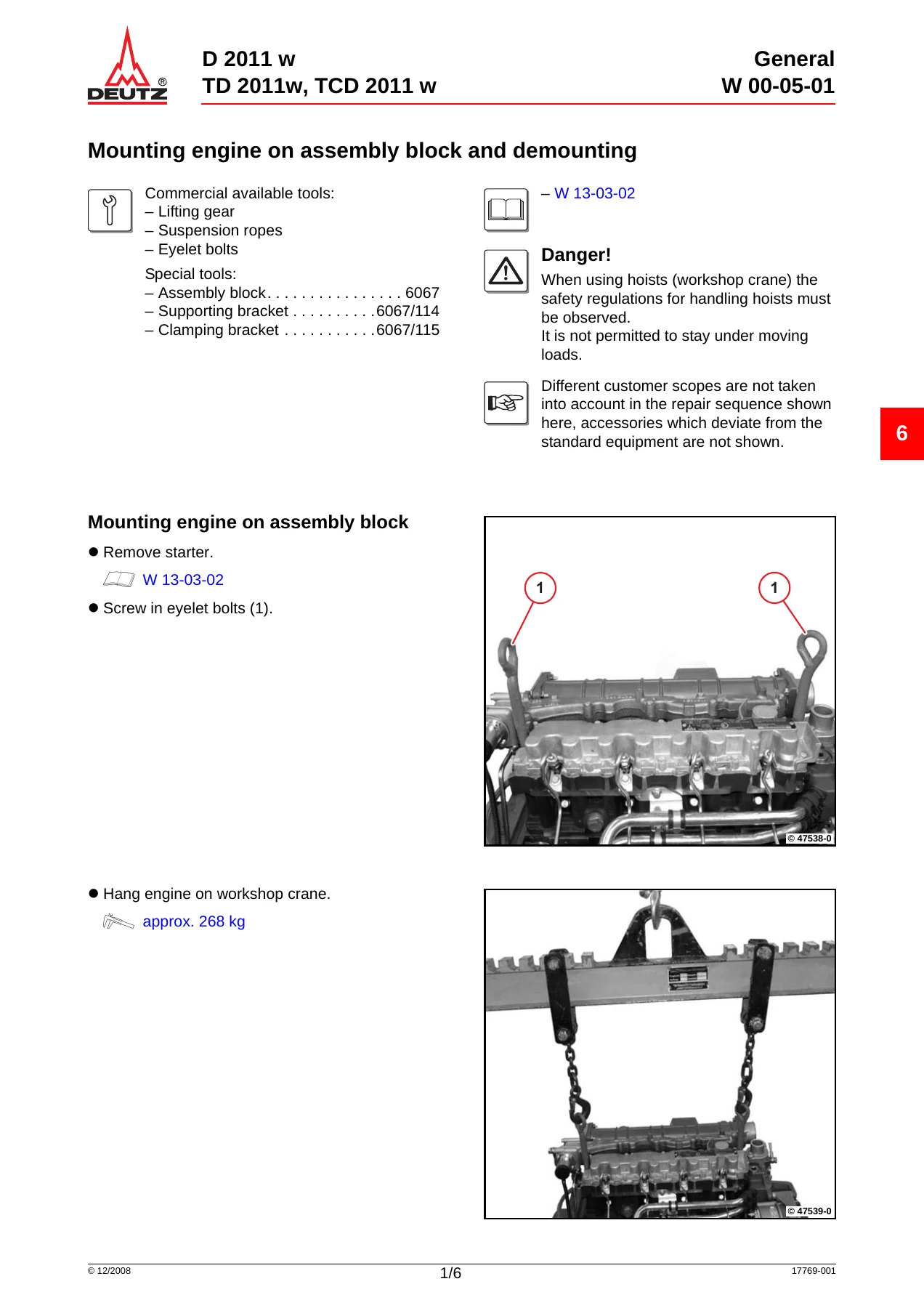 DEUTZ D 2011 w TD 2011 w TCD 2011 w Diesel Engine Workshop Manual - PDF Download - Image 2