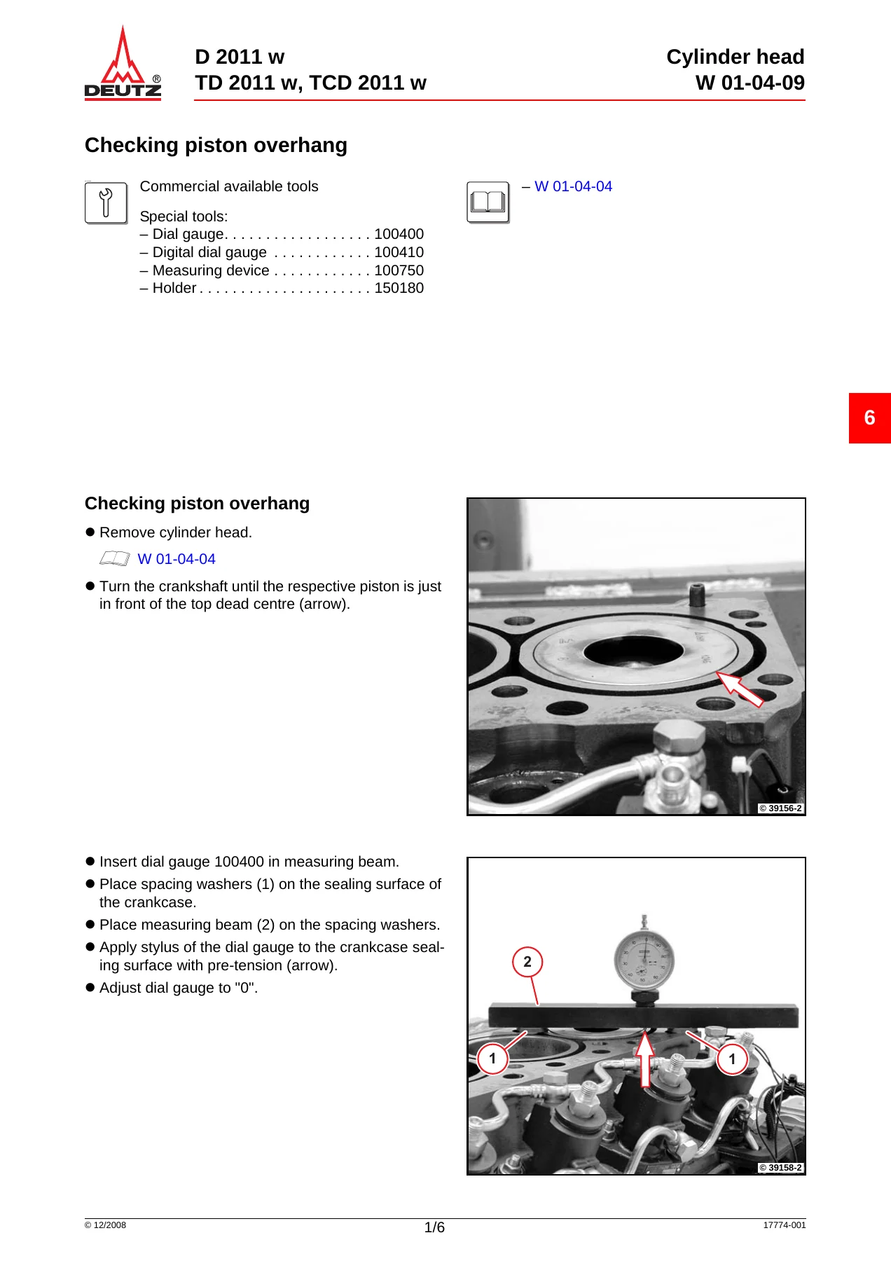 DEUTZ D 2011 w TD 2011 w TCD 2011 w Diesel Engine Workshop Manual - PDF Download - Image 3
