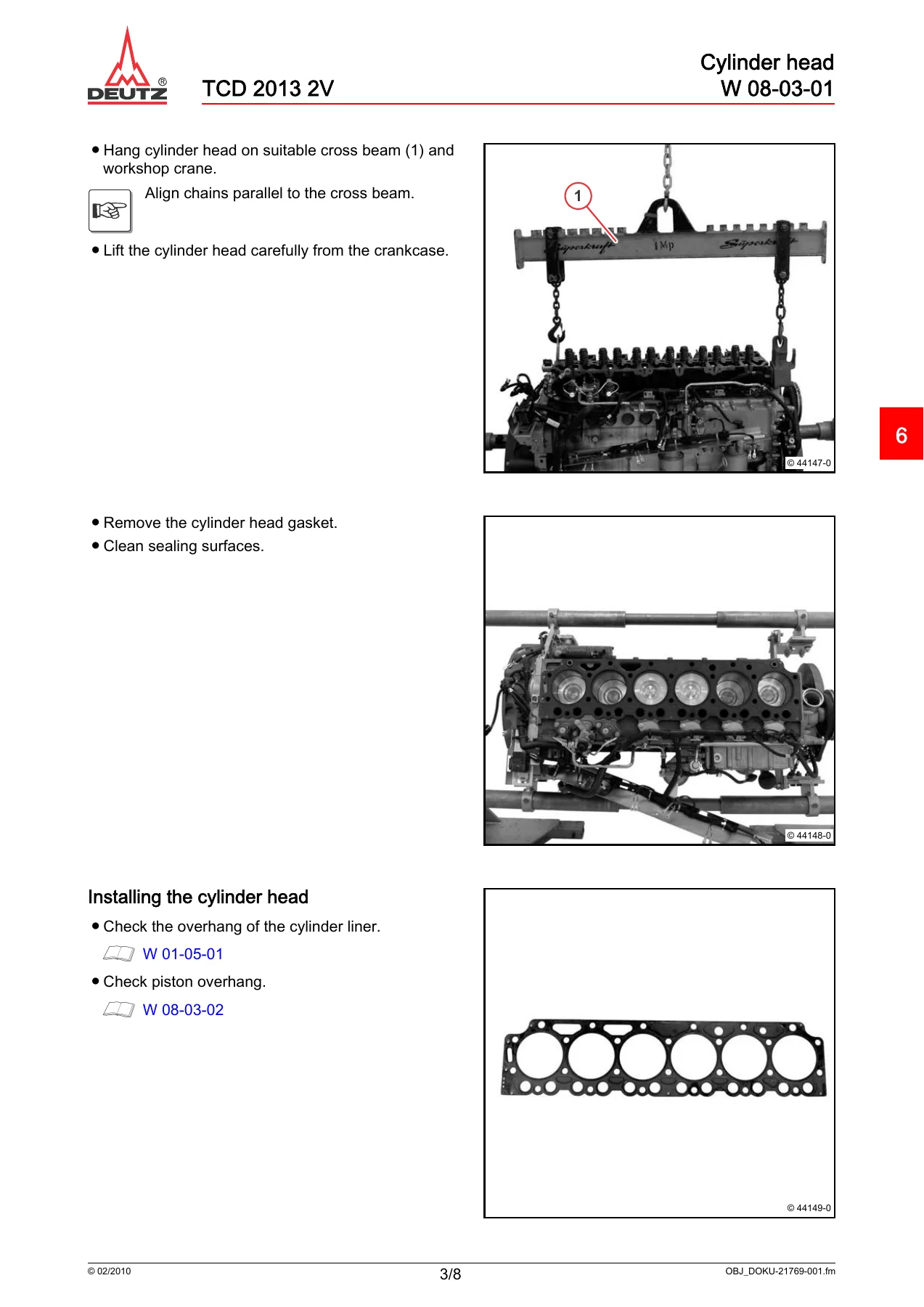 DEUTZ TCD 2013 2V Workshop Manual 0312 2916 - 2010 PDF - Image 3