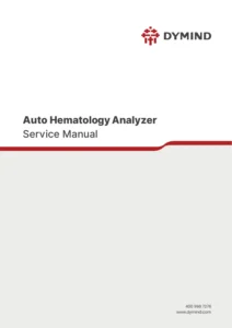 DF55 Auto Hematology Analyzer Service Repair Manual - PDF Download