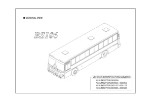 Daewoo BS106 Bus Parts Catalog PDF - Illustrated Parts Manual with Exploded Views