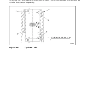Detroit Diesel MTU Series 4000 12V-16V Tolerances and Wear Limits Appendix D Service Manual
